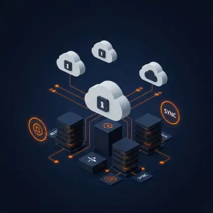 Backup and recovery system for corporate website