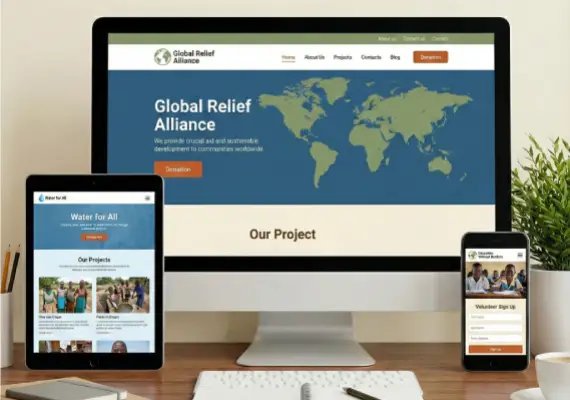 NGO Website Design NGO Website Design